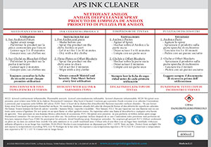 APS INK CLEANER